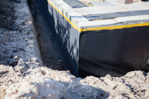 Professional Crawl Space Encapsulation technician working in Lancaster, NY